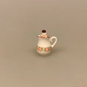 Miniature Kaffekande Porcelæn Rosa