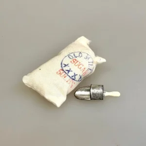 Miniature Lærreds Sæk med Skovl – Sukker