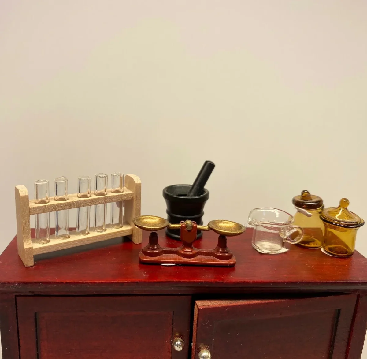 Sort Miniature Morter - Billede 6